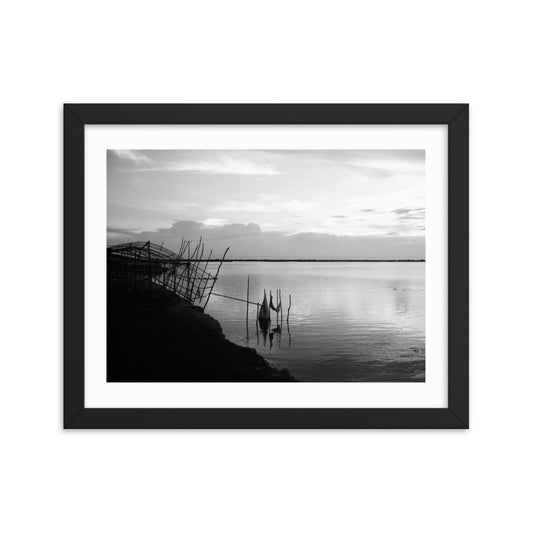 Framed Tonlé Sap Lake