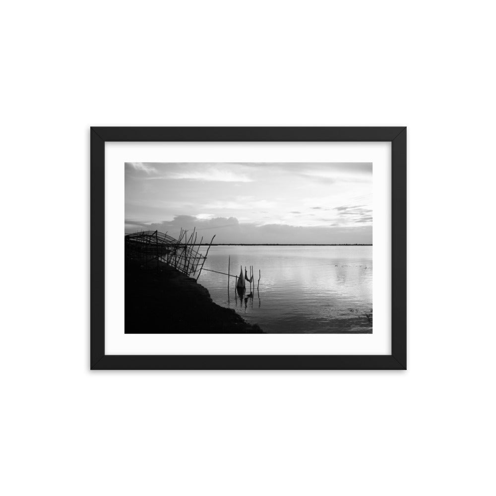 Framed Tonlé Sap Lake