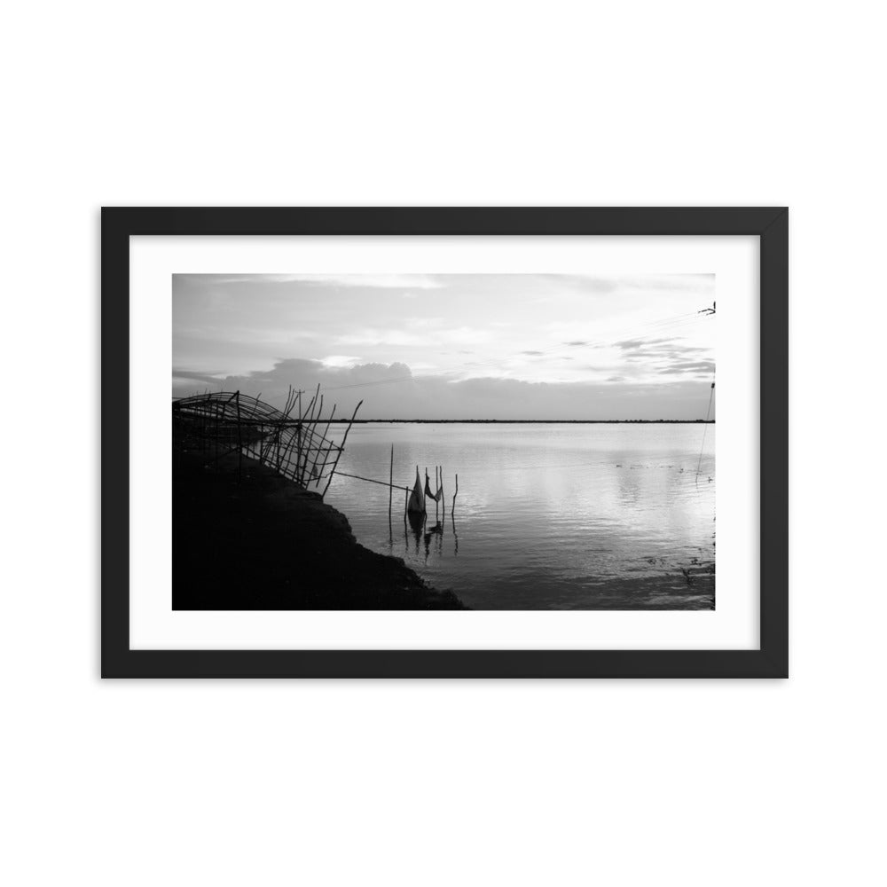 Framed Tonlé Sap Lake