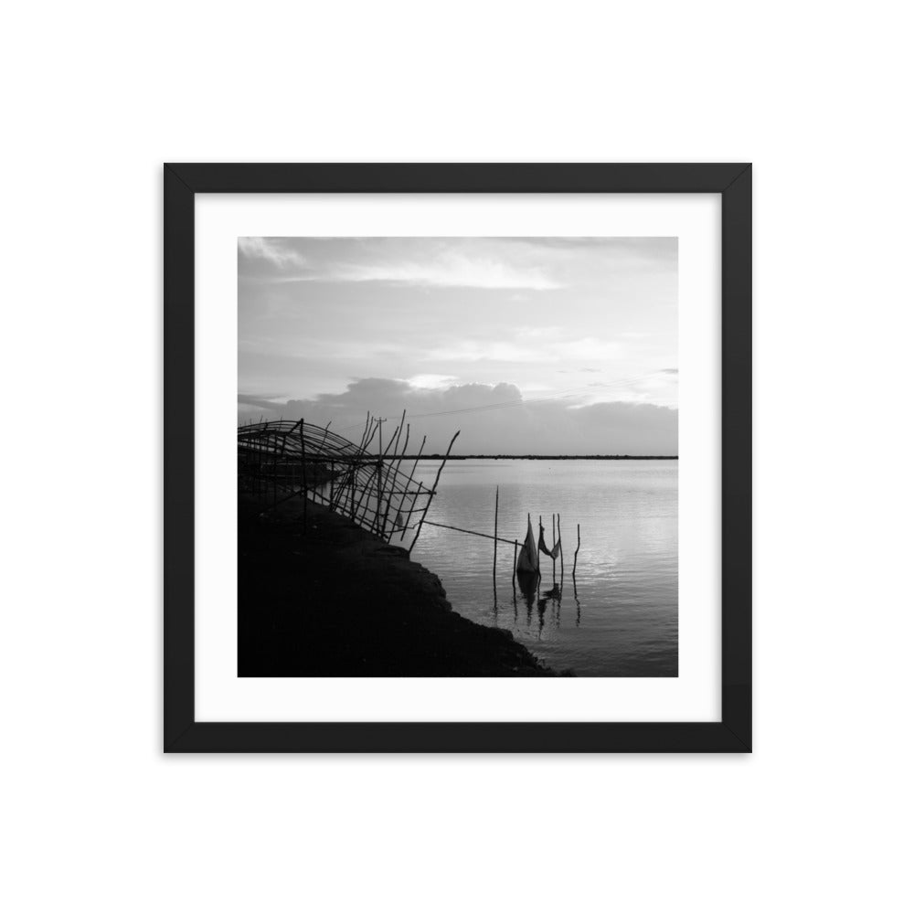 Framed Tonlé Sap Lake