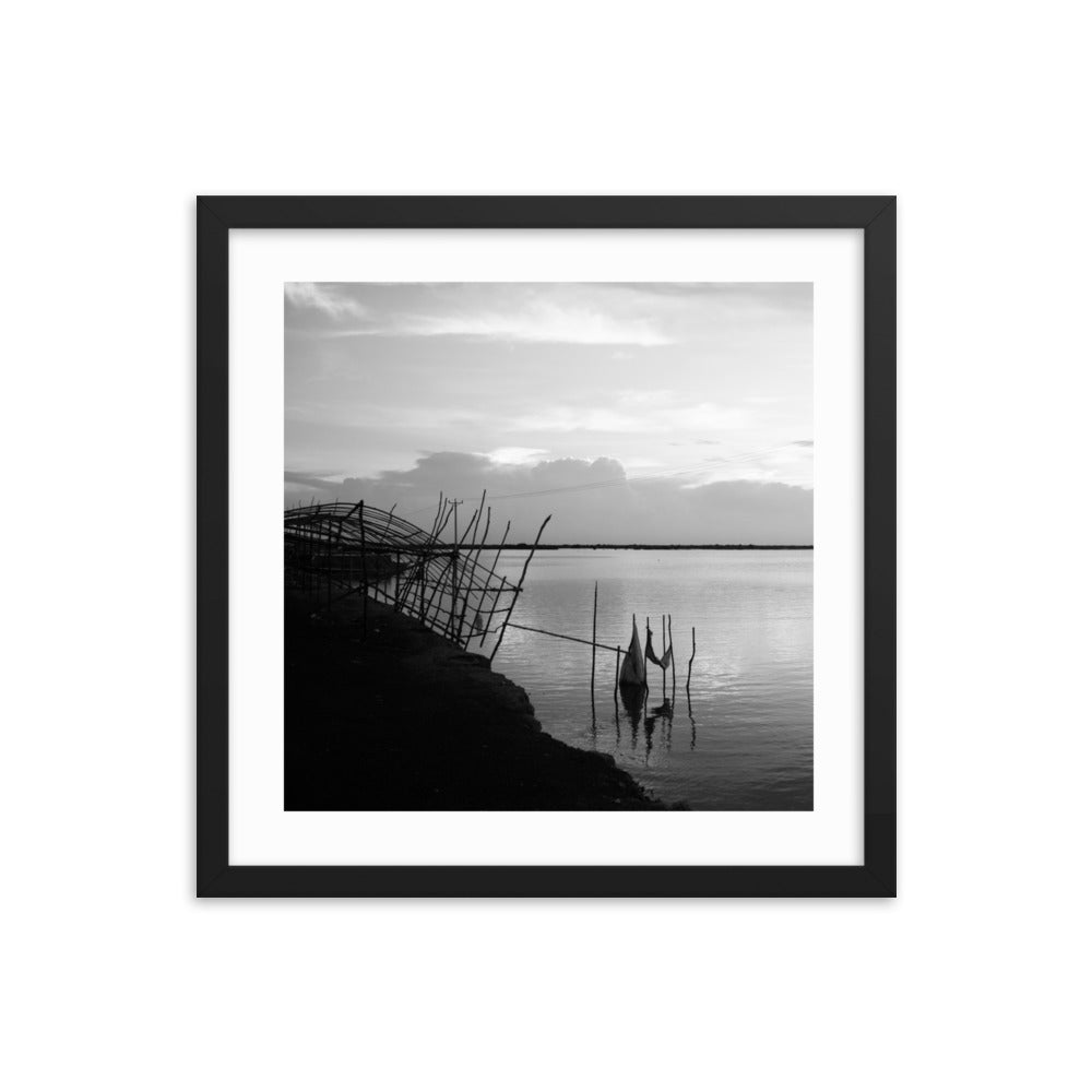 Framed Tonlé Sap Lake