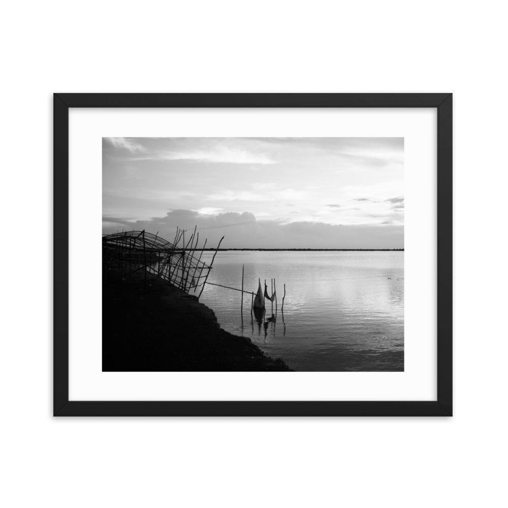 Framed Tonlé Sap Lake