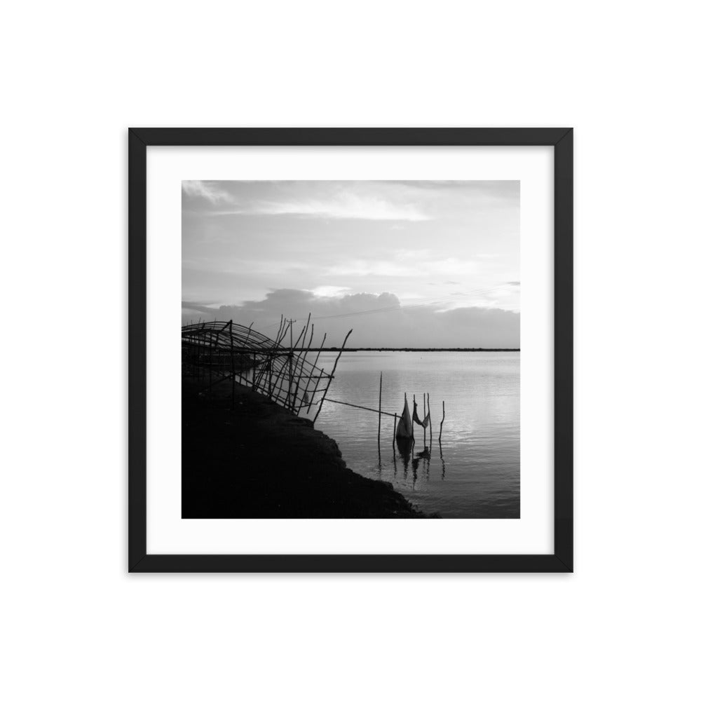 Framed Tonlé Sap Lake