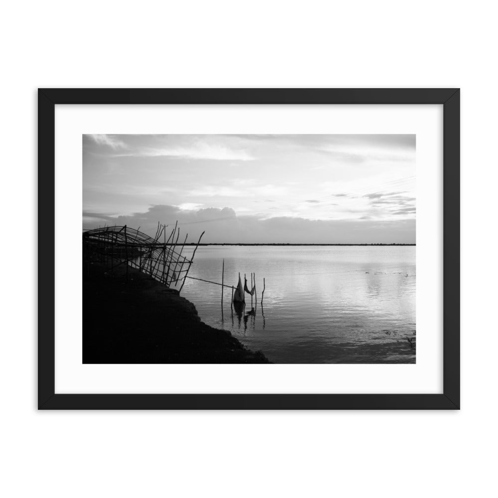 Framed Tonlé Sap Lake