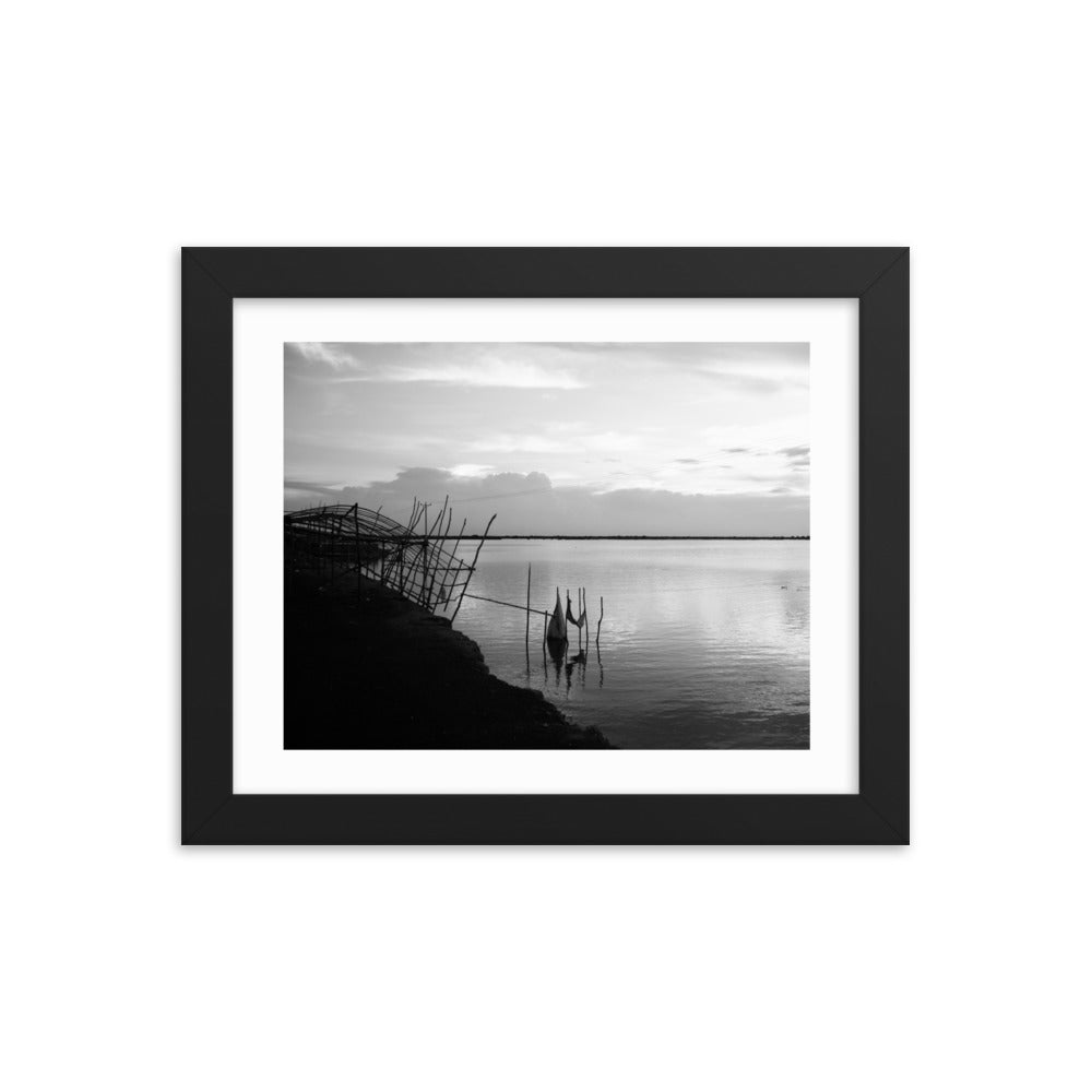 Framed Tonlé Sap Lake