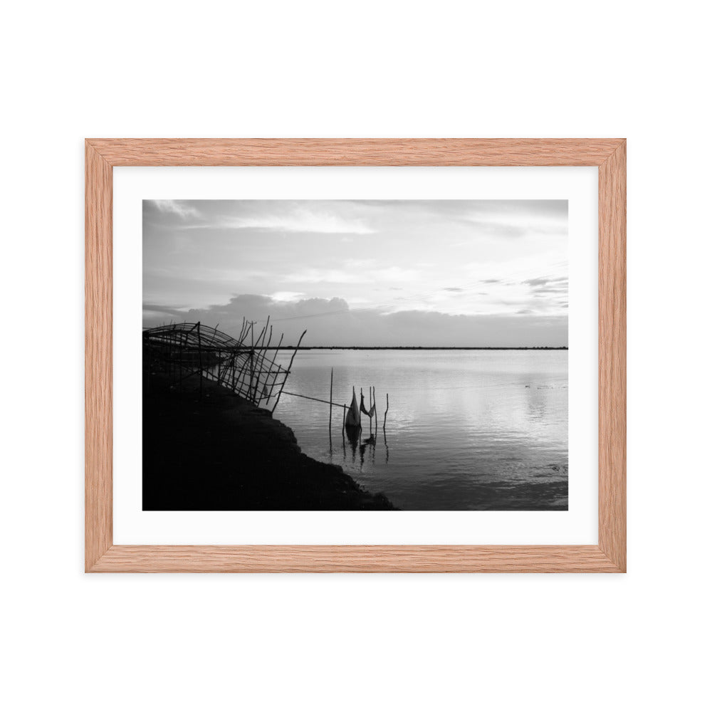 Framed Tonlé Sap Lake