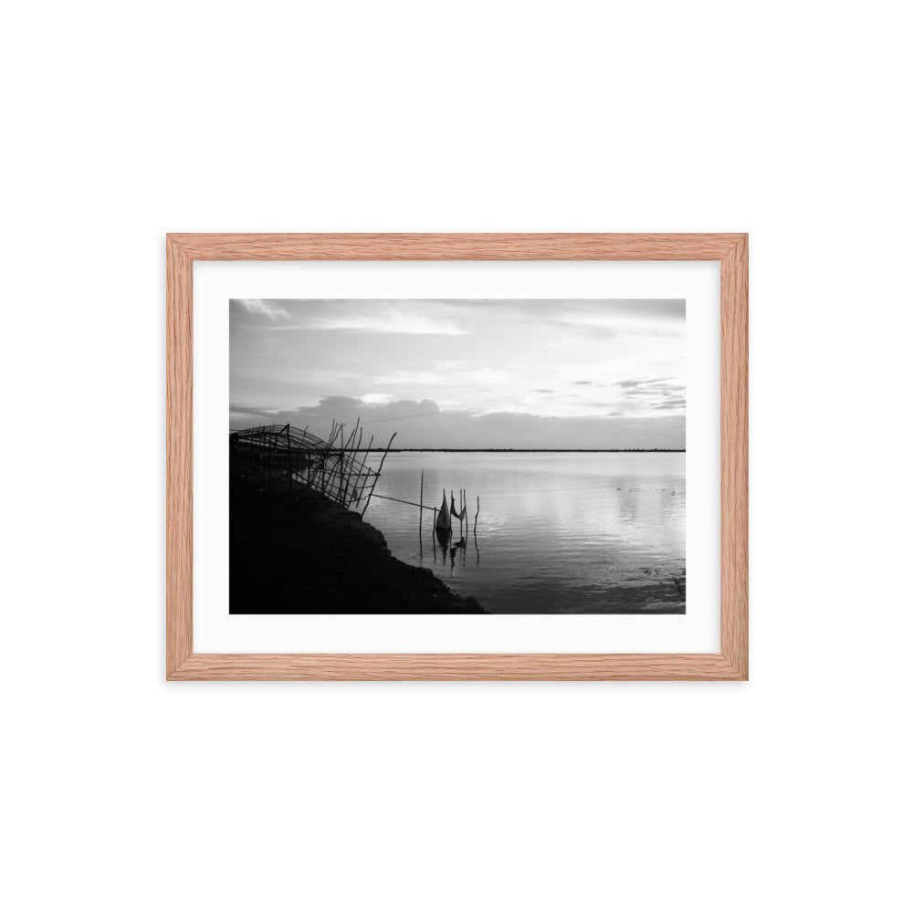 Framed Tonlé Sap Lake