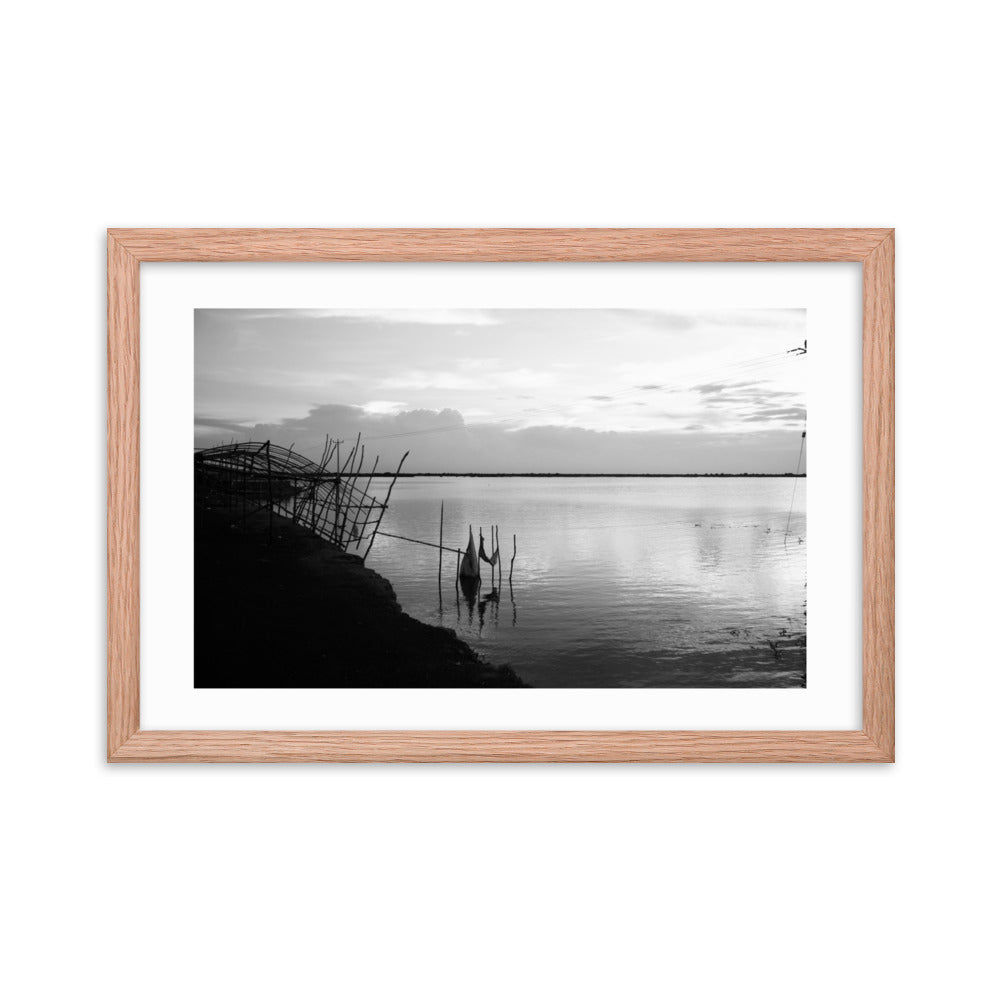 Framed Tonlé Sap Lake