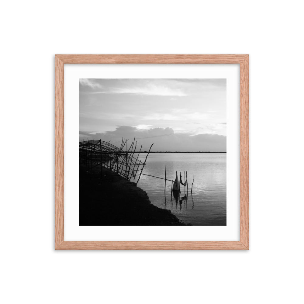 Framed Tonlé Sap Lake