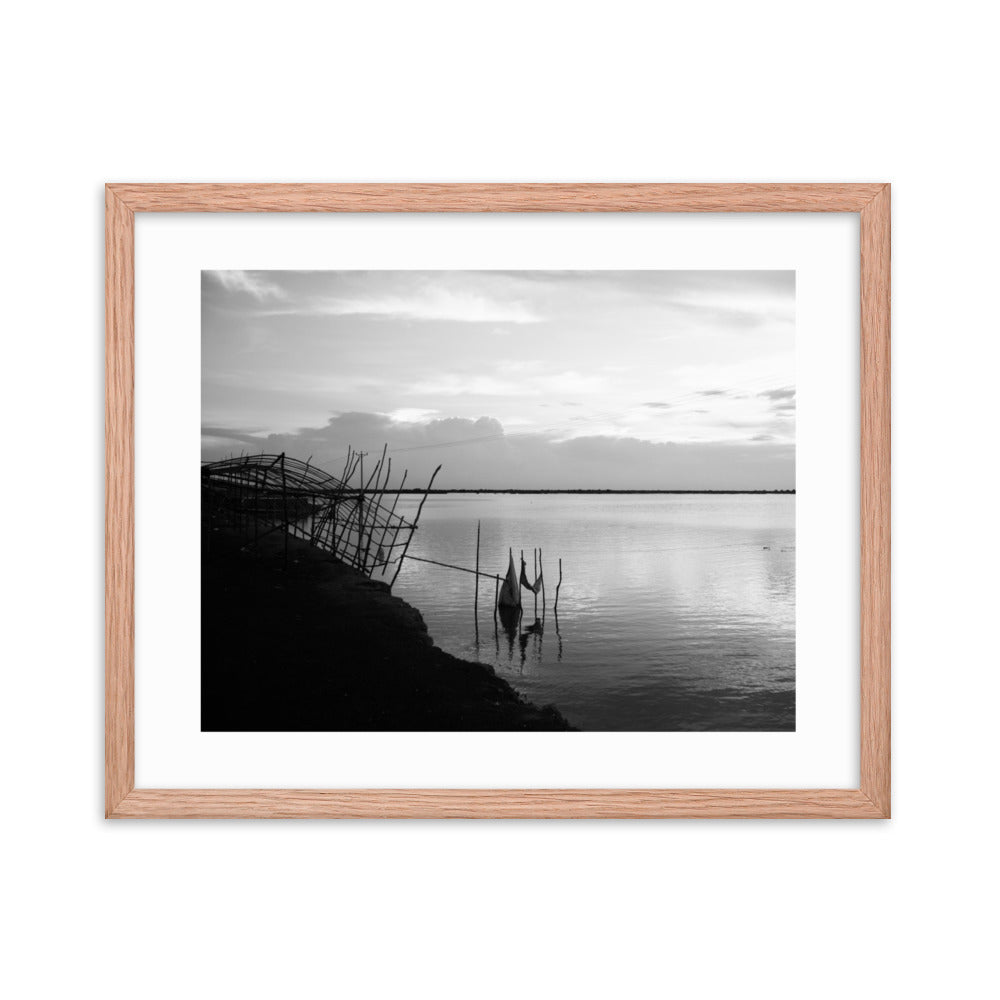 Framed Tonlé Sap Lake