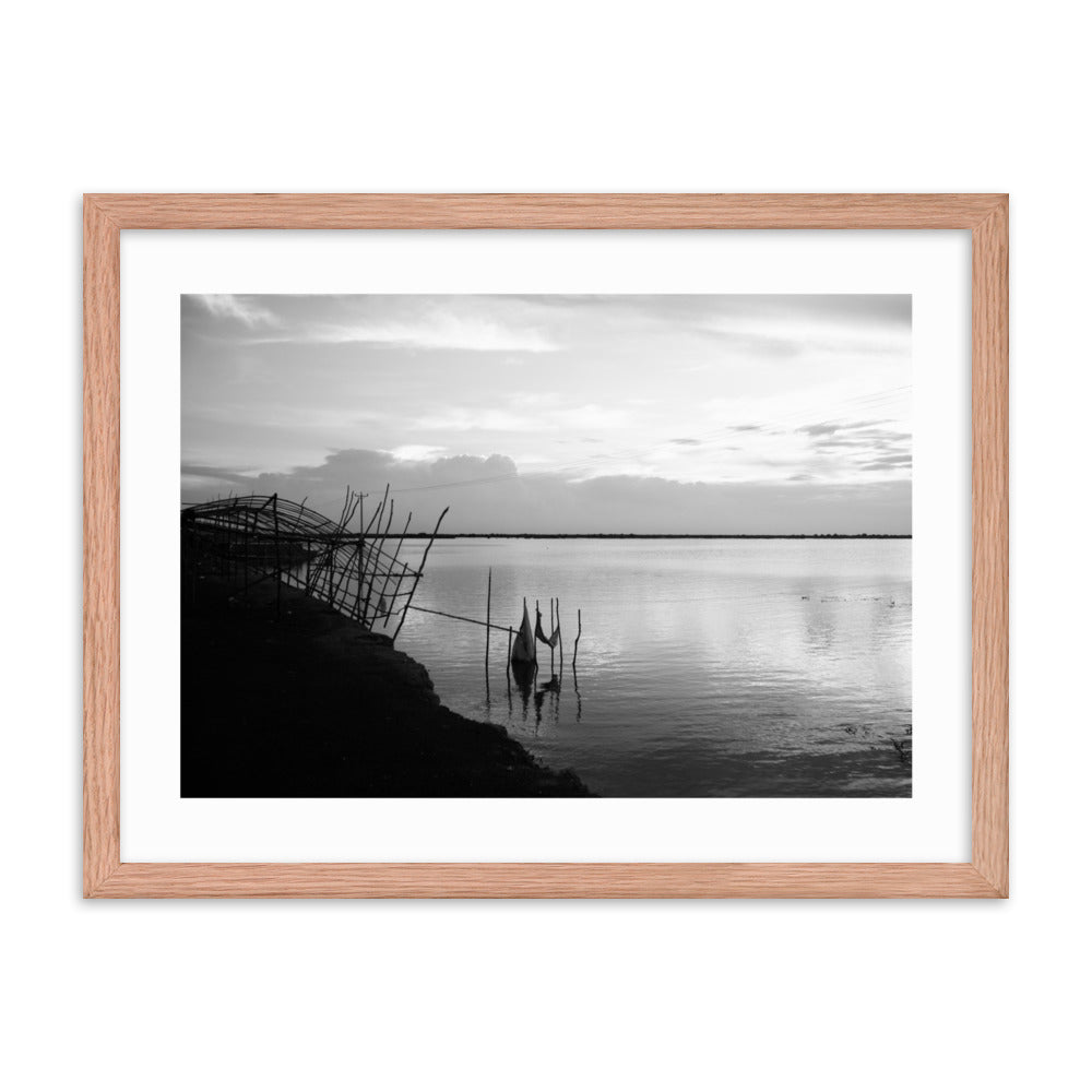 Framed Tonlé Sap Lake