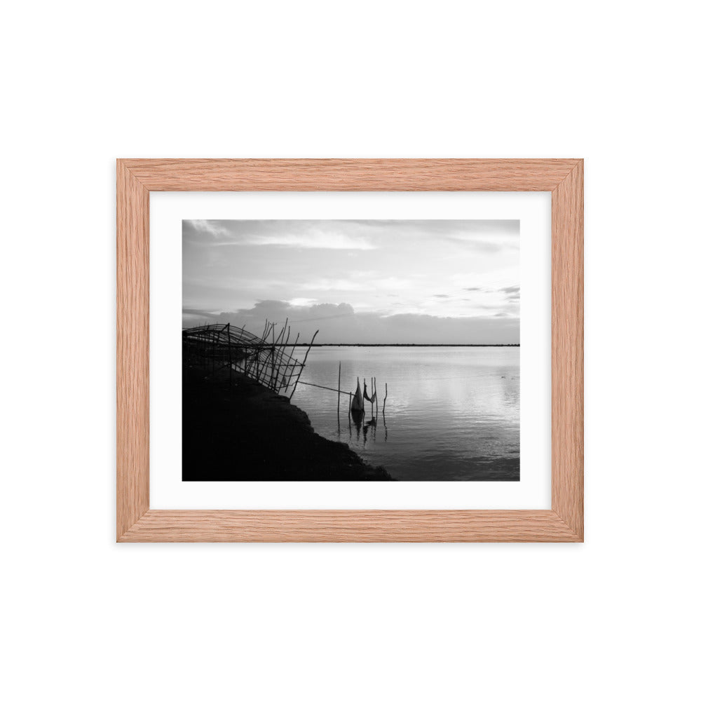 Framed Tonlé Sap Lake