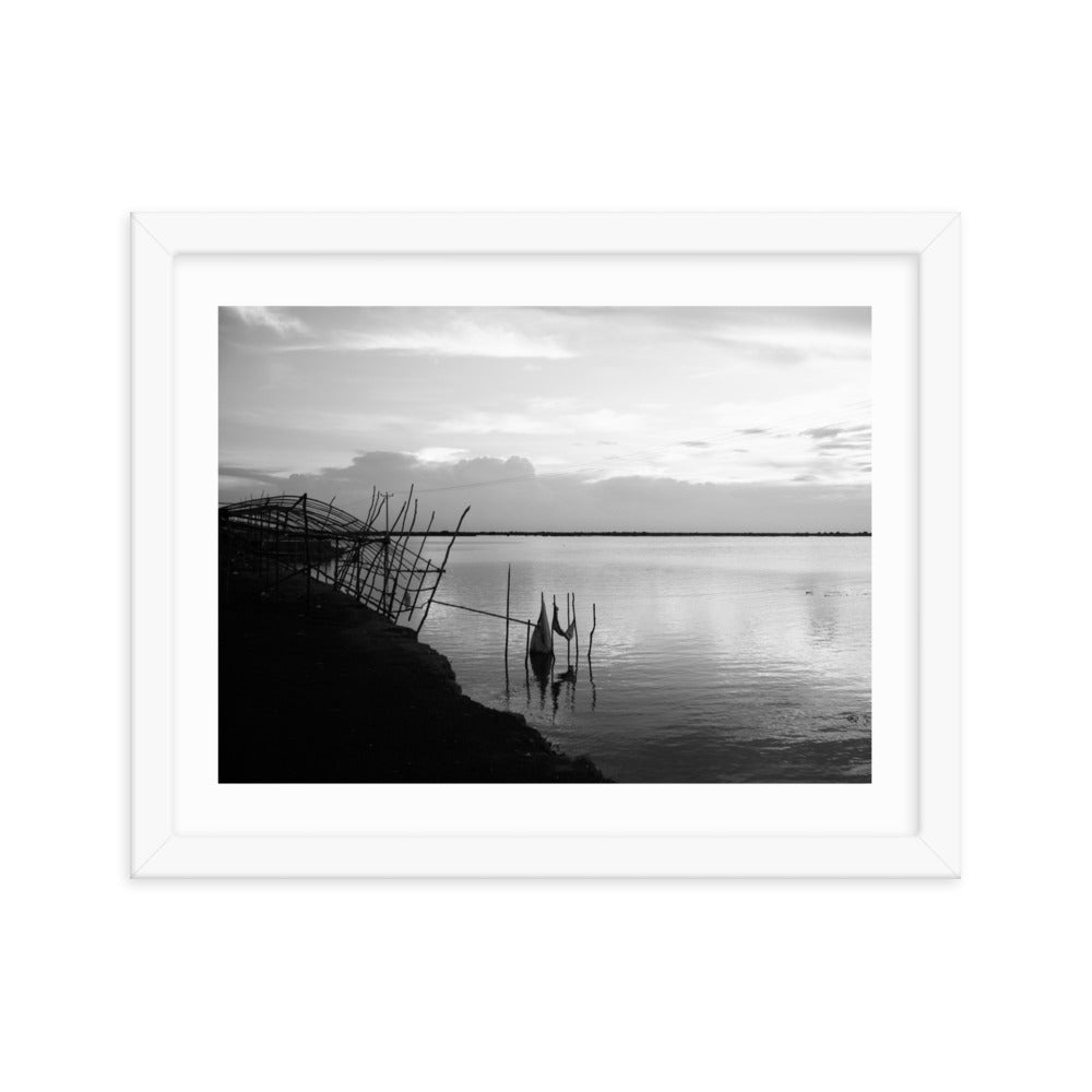 Framed Tonlé Sap Lake