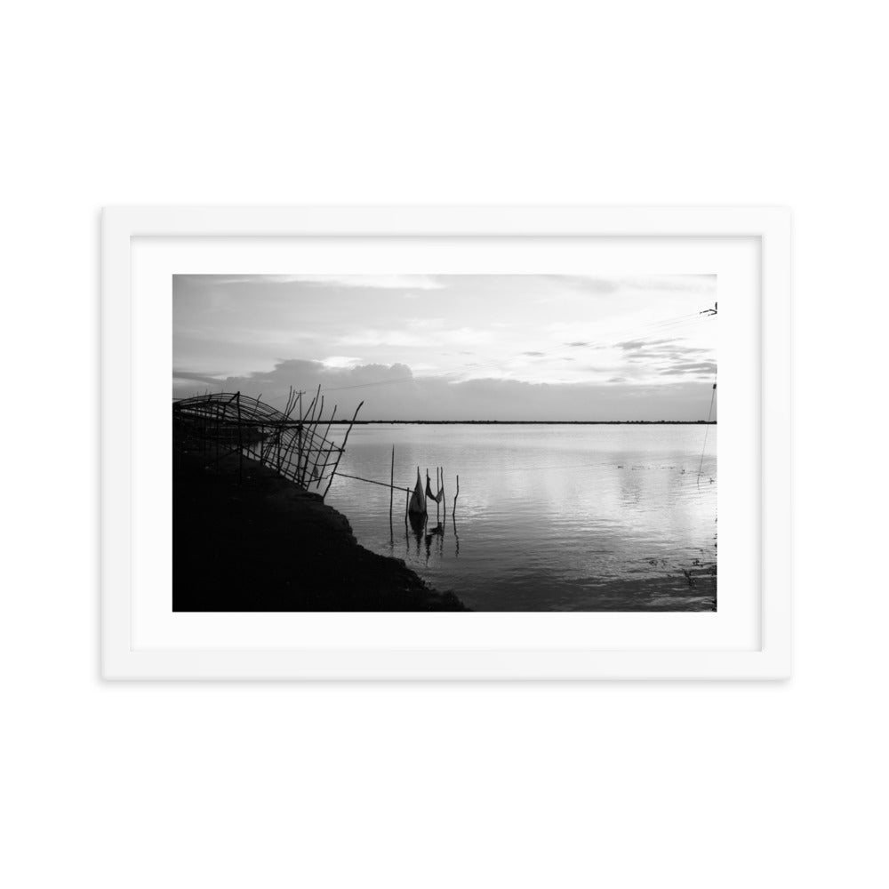 Framed Tonlé Sap Lake