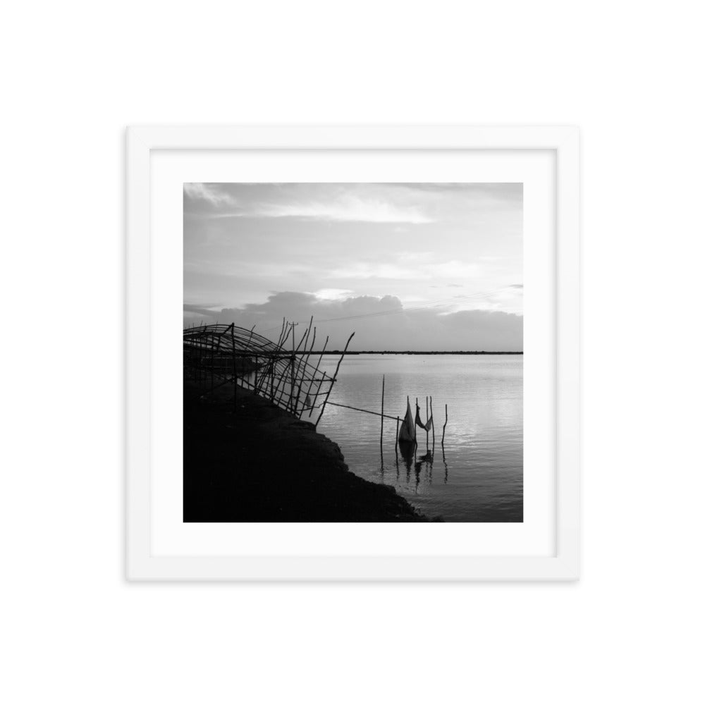 Framed Tonlé Sap Lake