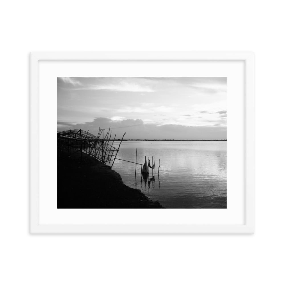 Framed Tonlé Sap Lake