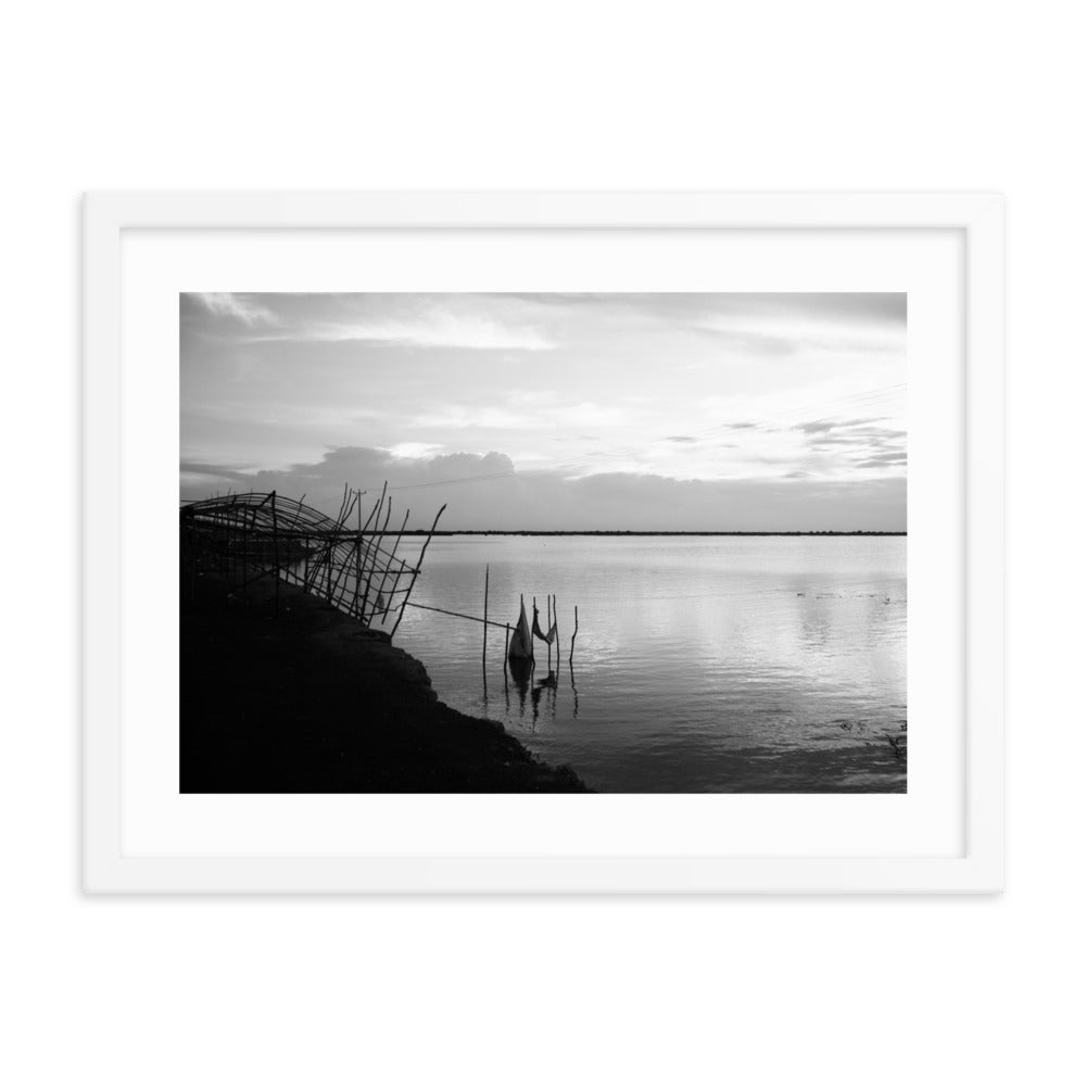 Framed Tonlé Sap Lake