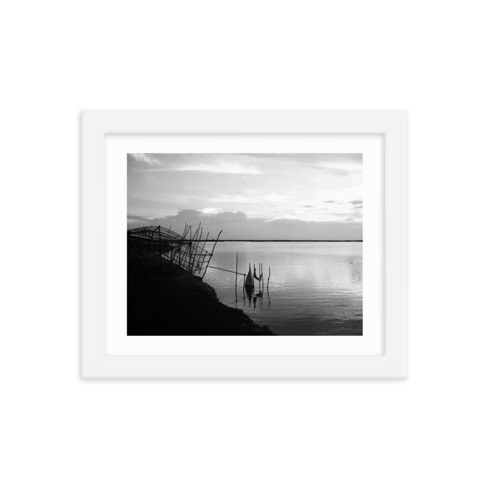 Framed Tonlé Sap Lake